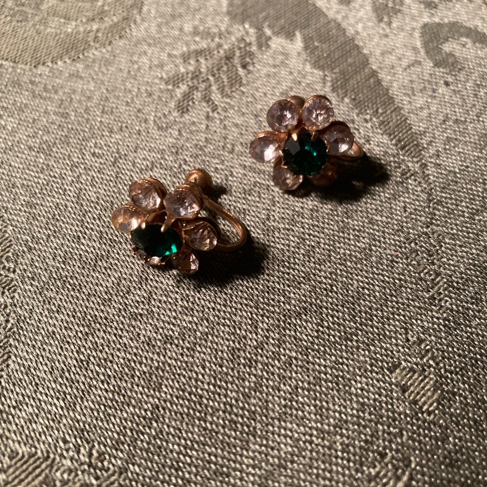 Vintage Screw On Earrings